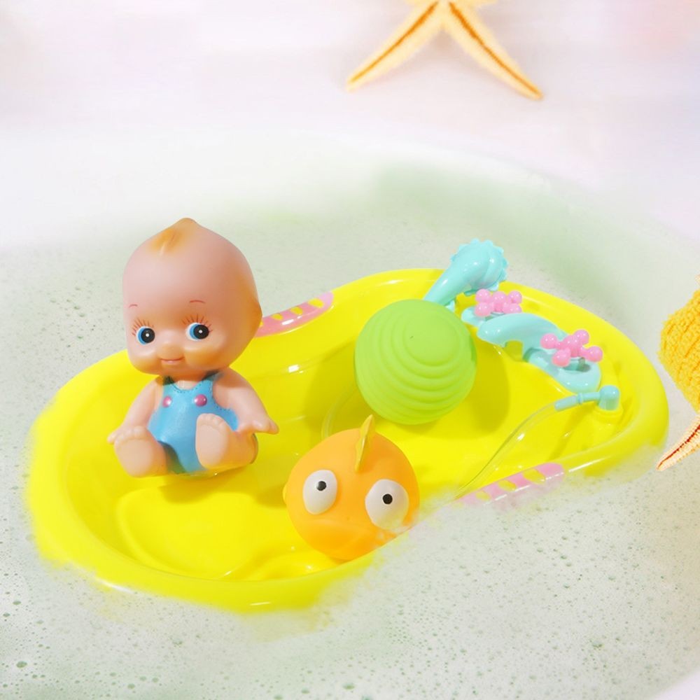 Kentop Jouets de bain,Mini charmants canardsJouets bébés enfants Jouer Piscine deau Tub Animaux Jouet de son Jouets de plage jouets en caoutchouc 20PCS 