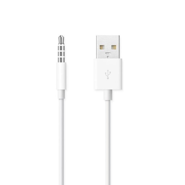 Câble USB Hobbytech Hobbytech - Câble chargeur et synchro USB pour Apple iPod Shuffle 3è, 4è, 5è, 6è, 7è génération
