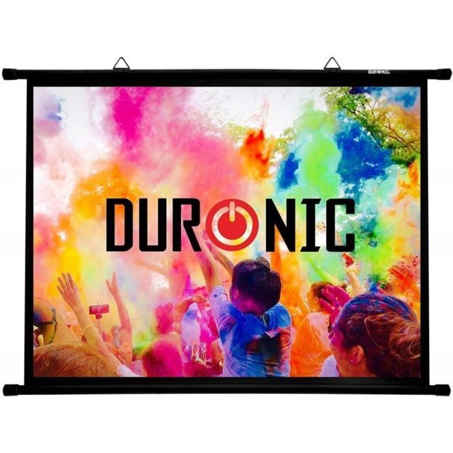 Duronic - Duronic BPS100 /43 Ecran de projection avec barres et crochets pour vidéoprojecteur - Toile de 100"" ou 254 cm (203 x 152 cm) - Ecran de projection