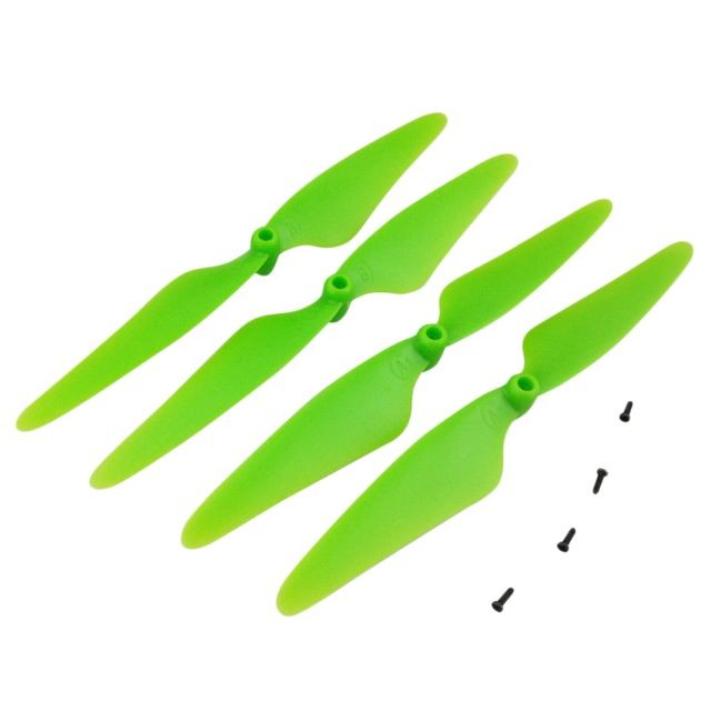 marque generique - Pelles à quatre pièces pour hélices pour hubsan x4 h502e h502s rc quadculter partie verte marque generique  - Helice