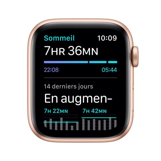 Apple Watch Apple SE-GPS-44mm-Gold-Alu-case-pinksand