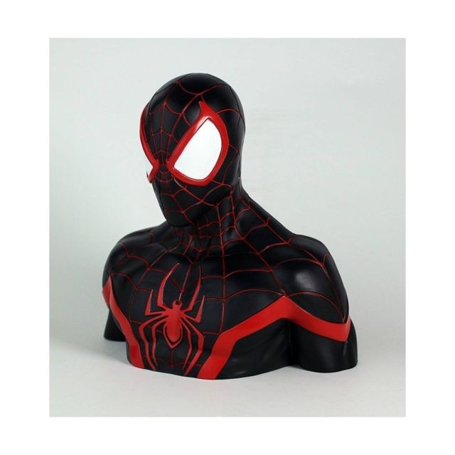 Semic - Marvel - Buste tirelire Spider-Man (Miles Morales) 25 cm Semic  - Semic