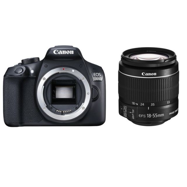 Canon - REFLEX NUMERIQUE CANON EOS1300DEFS18-55IS Canon  - Appareil photo reconditionné