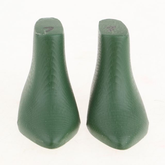 marque generique Chaussures en plastique dure le moule fabrication de chaussures pour poupée BJD échelle 1/3 vert