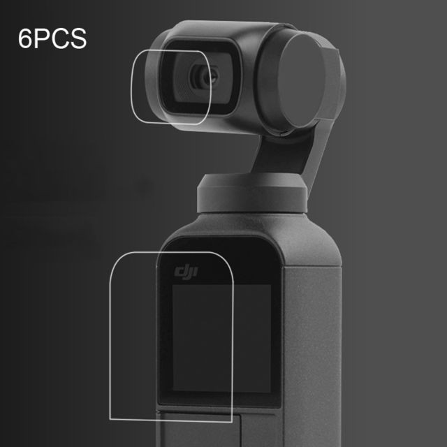 Wewoo - Pièce détachée Film de protection d'écran + écran pour PCS HD 6 PCS pour OSMO Pocket Gimbal Wewoo  - Accessoires drone connecté