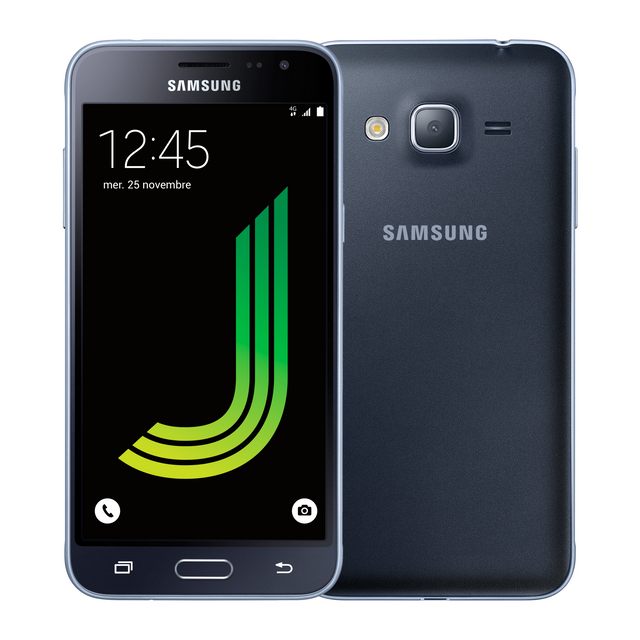 Samsung - Galaxy J3 2016 - Noir - Smartphone Android 8 go