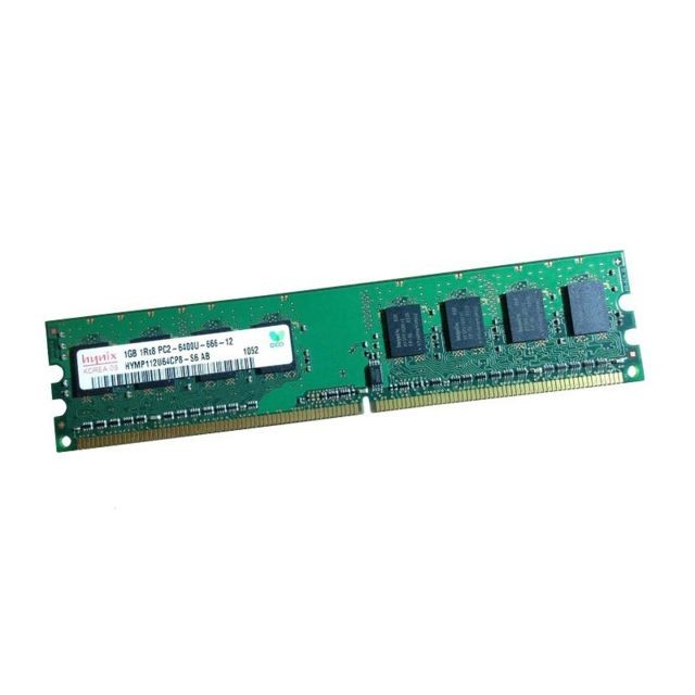 Hynix - 1Go Ram Hynix HYMP112U64CP8-S6 AB DDR2 240 PIN PC2-6400U Pc Bureau 1Rx8 CL6 - Memoire pc reconditionnée