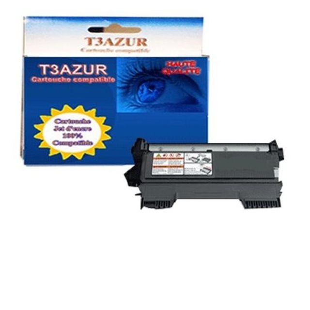 T3Azur - TN2220 - Toner Laser Brother compatible HL-2240 / HL-2240D / HL 2240 / HL 2240D T3Azur  - Cartouche d'encre