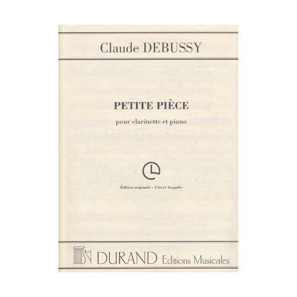 Méthodes pédagogiques Durand Dupont Petite pièce --- Clarinette/Piano