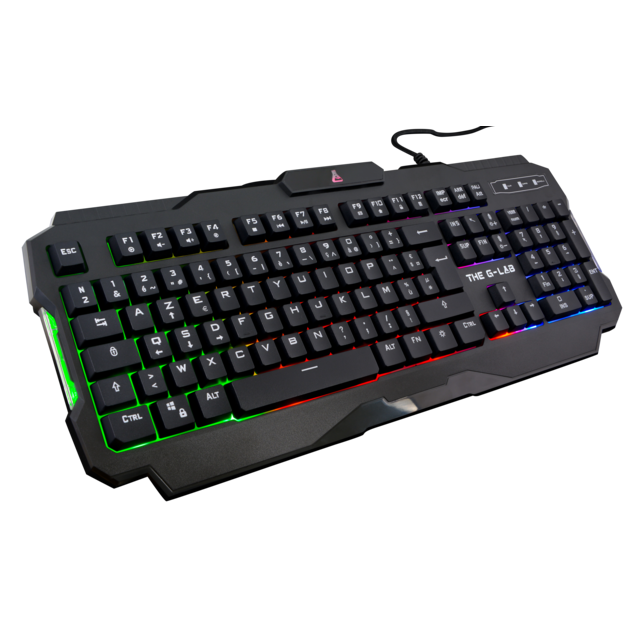 Pack Clavier Souris The G-Lab COMBO-HELIUM/FR