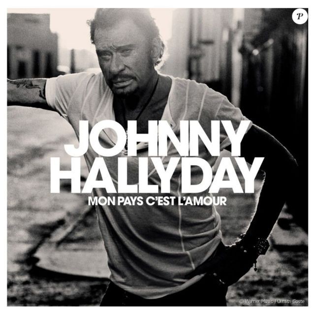 Warner Music - Johnny Hallyday Mon Pays c’est l’Amour Album CD + Livret Collector 28 Pages - Rangements CD et DVD