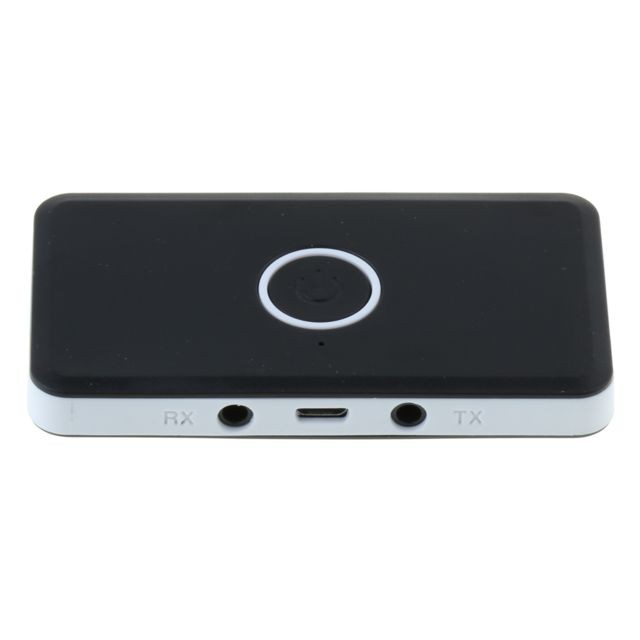 marque generique - Adaptateur audio Bluetooth 2 en 1 émetteur / récepteur avec micro usb noir - Clé USB Wifi