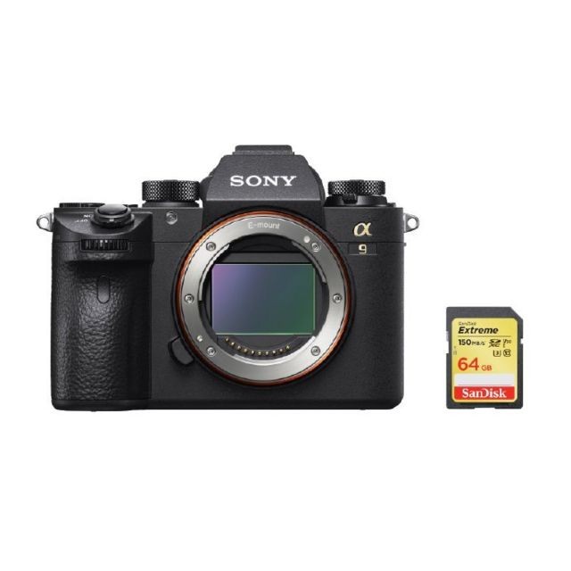 Sony - SONY A9 Body + 64GB SD card - Reflex Numérique