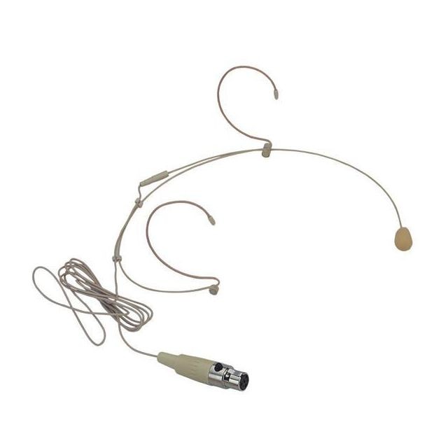 Alctron - Micro Serre-Tête Connecteur Mini Xlr 4 Points - EM 20C Couleur Chaire - Microphones