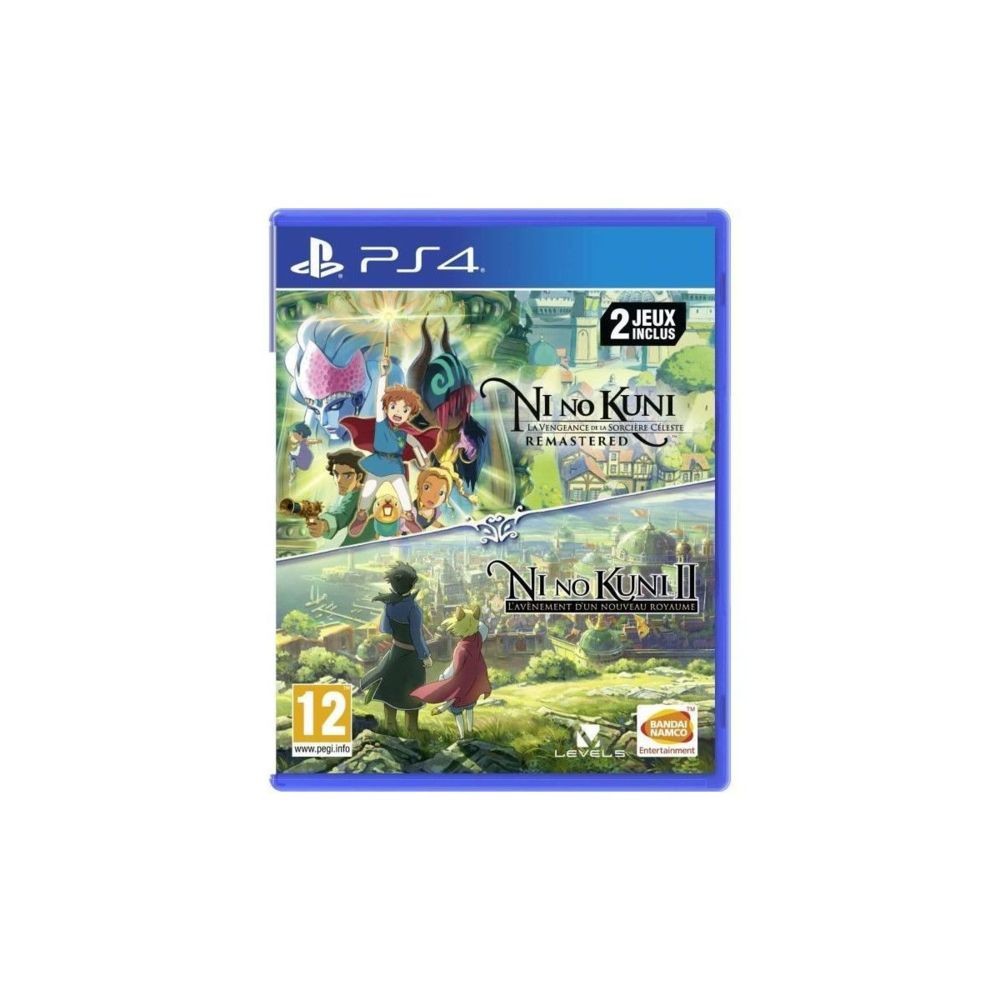 Jeux PS4 BANDAI Ni No Kuni 1 + 2 Compilation Jeux Ps4