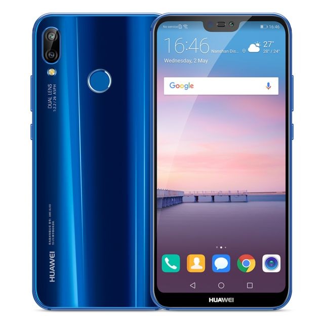 Huawei - Huawei P20 Lite(Huawei nova 3e) Bleu 4+64Go - Smartphone Android Huawei p20 lite