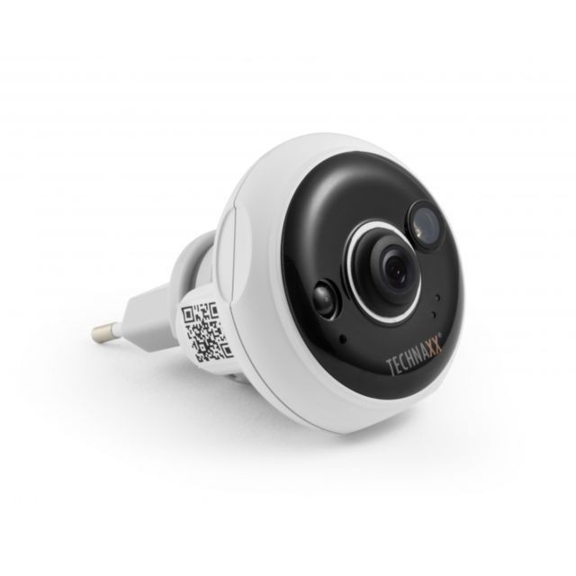 Technaxx Caméra de surveillance technaxx tx-57 ip full hd sans fil sur prise électrique fixe intérieur jour et nuit detection de mouvement alerte app