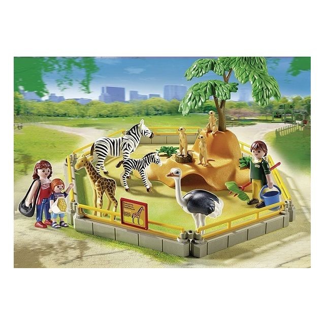 Playmobil - Playmobil - 5968 - Zoo Playmobil  - Playmobil Zoo Playmobil
