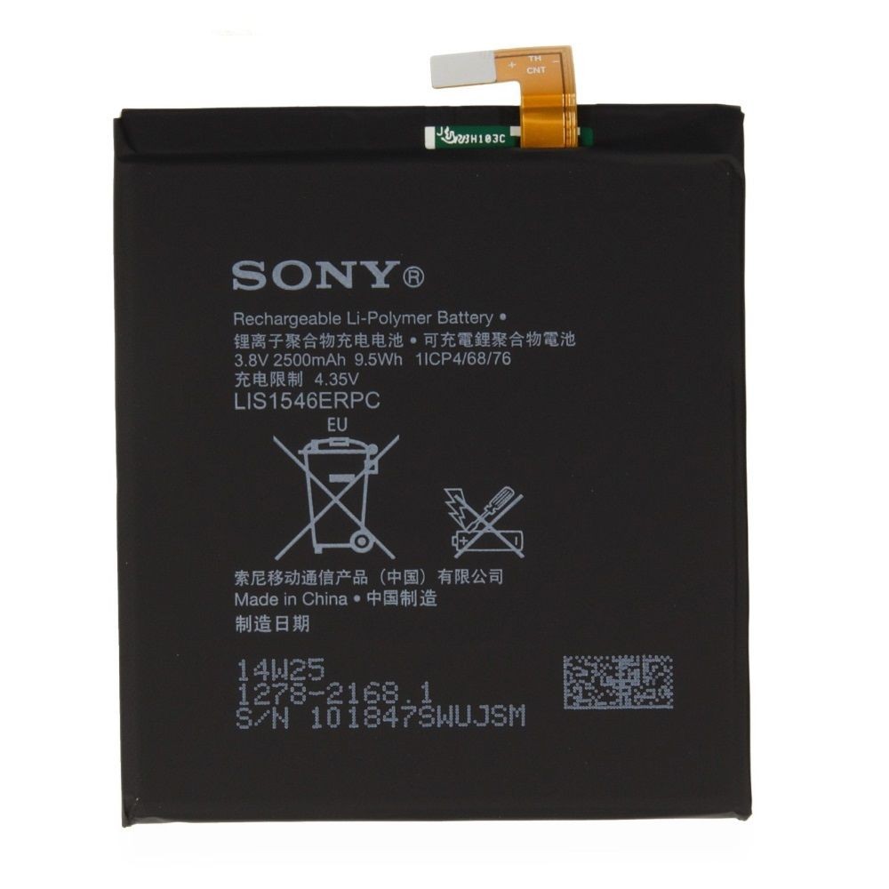 Autres accessoires smartphone Sony Batterie 2500mAh 9.5Wh 4.35v LIS1546ERPC Pour SonyXperia T3