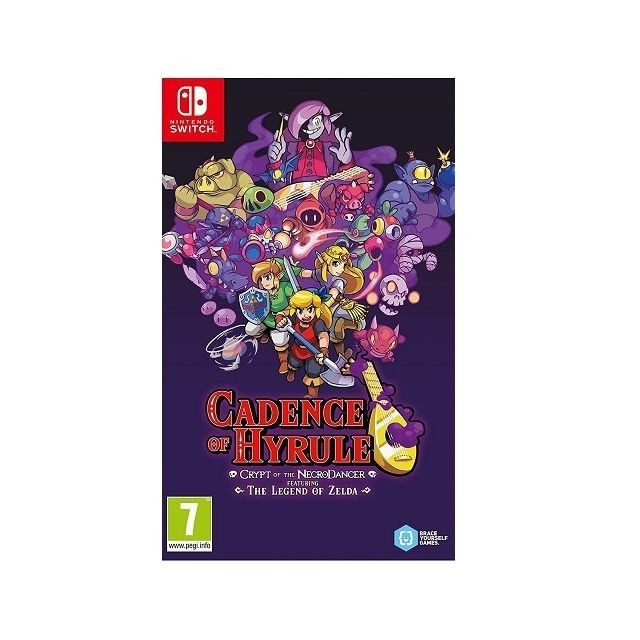 Jeux Switch Nintendo Cadence Of Hyrule - Crypt of the NecroDancer Featuring The Legend of Zelda - Jeu Nintendo Switch