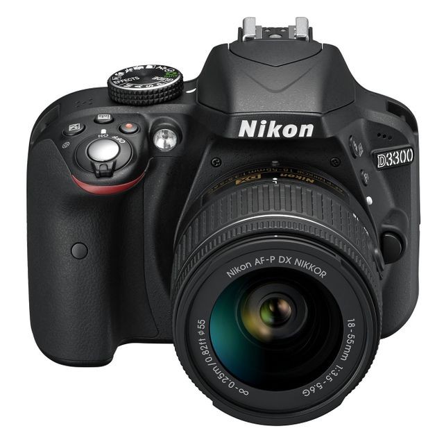 Nikon -APN Réflex D3300 18-55 DX AF-P - VBA390K010 Nikon  - Nikon