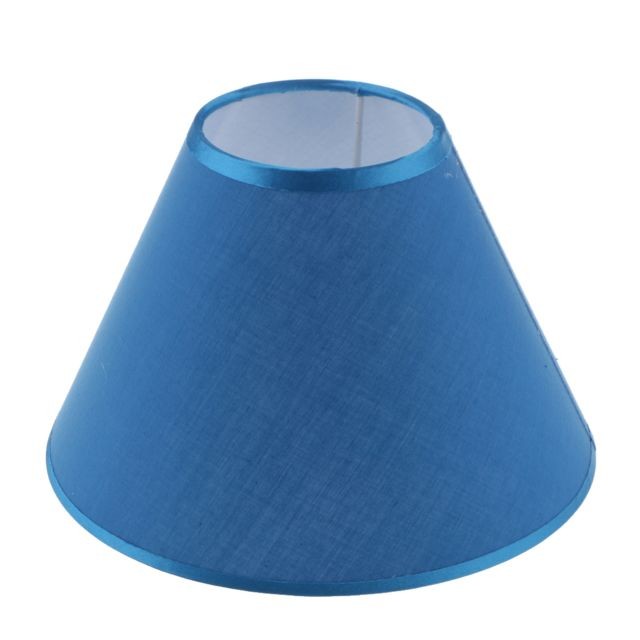 marque generique - Tissu Abat-jour Lampe de table Abat-jour Lampe de chevet Lampe de chevet Abat-jour Bleu - Abats-jour