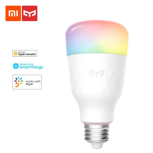 Generic - Xiaomi Yeelight Smart LED Ampoule 1S Version couleur YLDP13YL 8.5W RGB Support de lampe de table de bureau avec support APP Contro Generic  - Ampoule led couleur