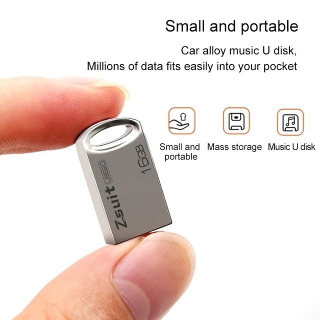 Clés USB Clé USB Zsuit 8 Go USB 2.0 Mini Disque Flash USB Forme Métal
