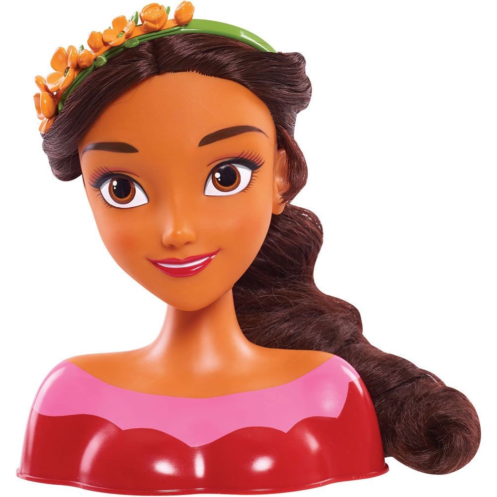 IMC Toys 291072 Princess Tête à Coiffer Elena dAvalor-Disney 