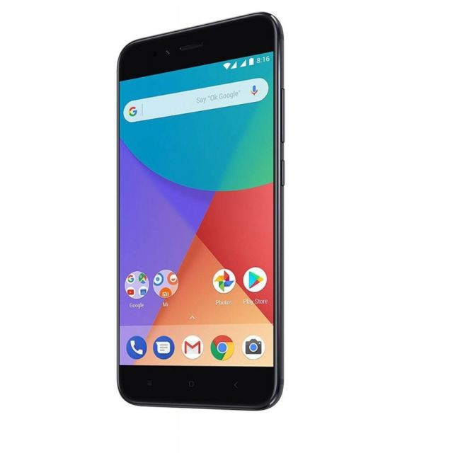 Smartphone Android Xiaomi Mi A1 - Double Sim - 32Go, 4Go RAM - Noir