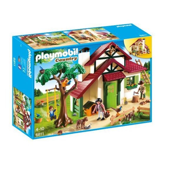 Playmobil - Maison forestière - 6811 Playmobil  - Jeux de Construction de Maison Jeux & Jouets