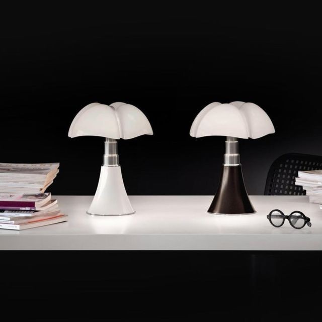 Martinelli Luce MINI PIPISTRELLO-Lampe LED H35cm Noir Mat Martinelli Luce - designé par Gae Aulenti