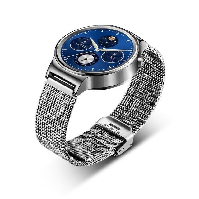 Huawei - Watch Classic - Bracelet maille milanaise - Argent - Objets connectés Reconditionné