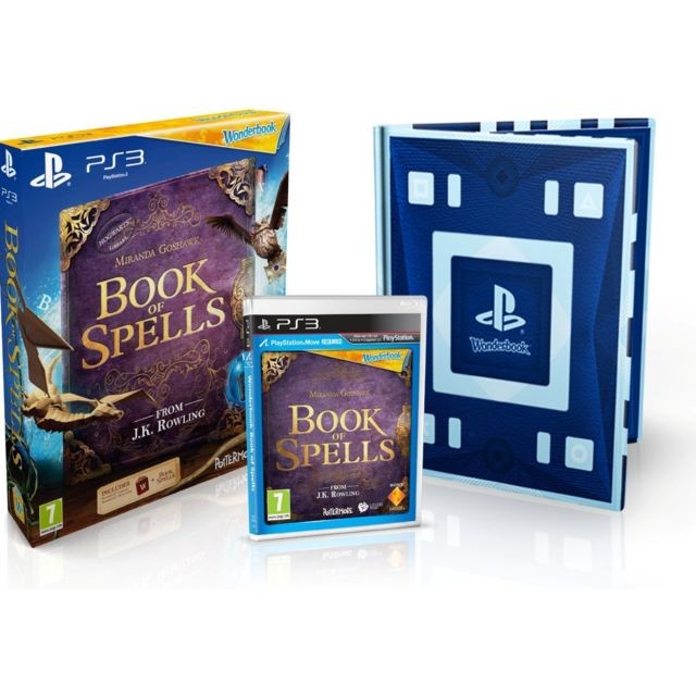 Sony - Book of Spells + Wonderbook Sony   - Bonnes affaires Jeux PS3