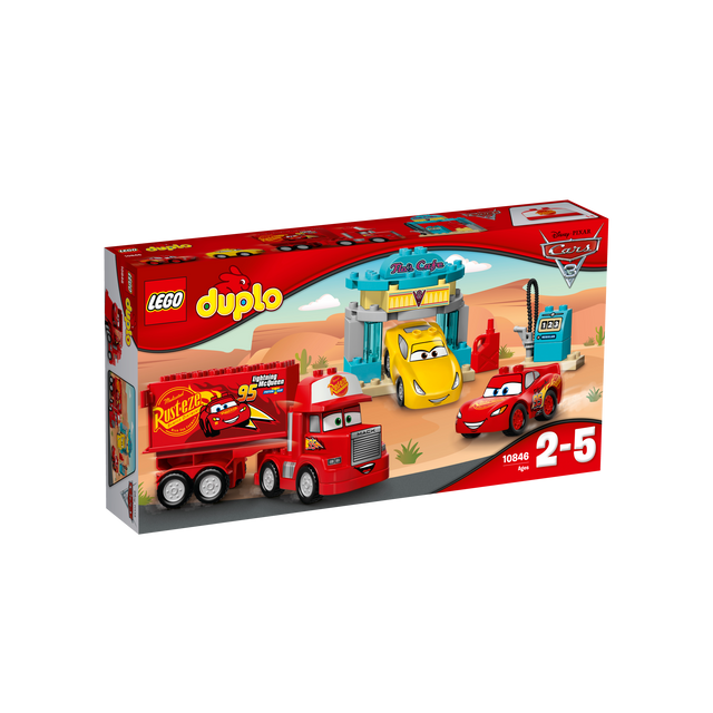 Lego - LEGO® DUPLO® Disney Pixar Cars - Le café de Flo - 10846 Lego  - Cadeau garçon 1 a 3 ans