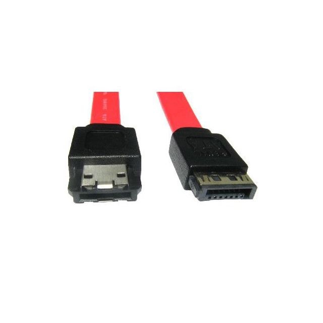 Cabling - CABLING  Câble esata vers sata de 50cm Noir - Câble Intégration Cabling
