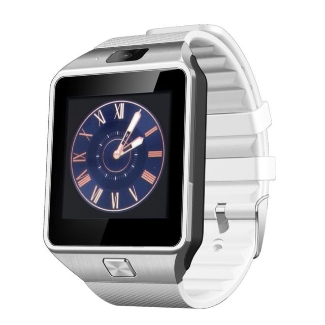 Wewoo - Montre conectée blanc 2G Smartwatch Téléphone, Anti perte / Podomètre / Moniteur de Sommeil, MTK6260A 533 MHz, Bluetooth / Caméra - Téléphone Portable