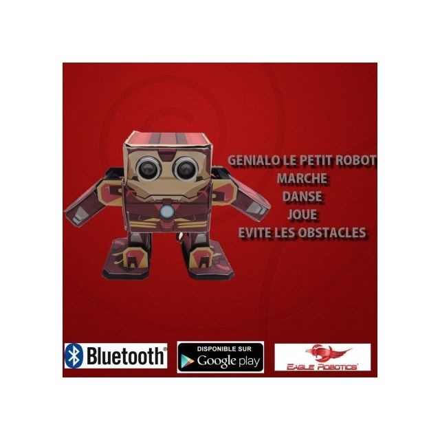 Eagle Robotics - Genialo le petit robot 2.0 - Jouet connecté