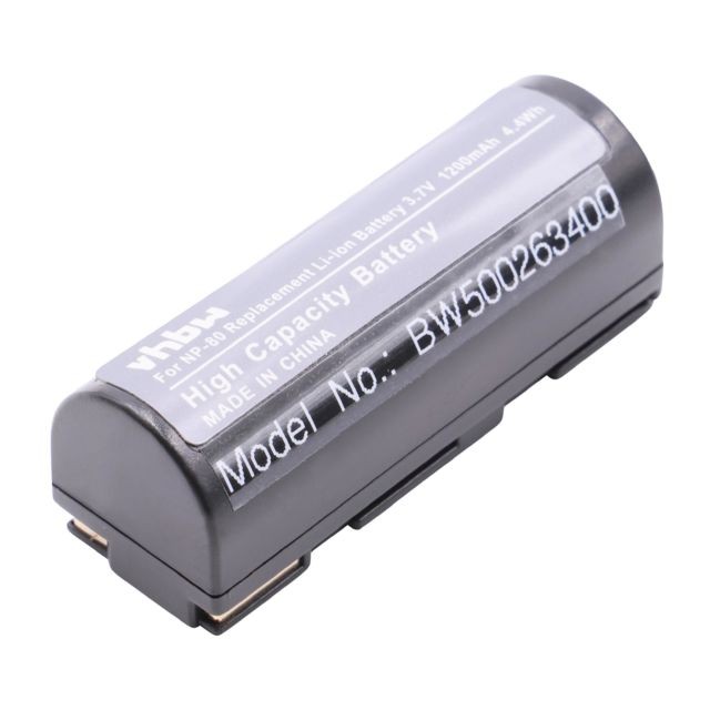 Vhbw - vhbw batterie Set 1200mAh (3.7V) pour appareil photo Ricoh Caplio RR1, RDC-6000, RDC-7, RDC-7S, Ricoh i 5000,Ricoh DB-20L,NP-80, NP-80e, DB-20, DB-20L Vhbw - Batterie Photo & Video