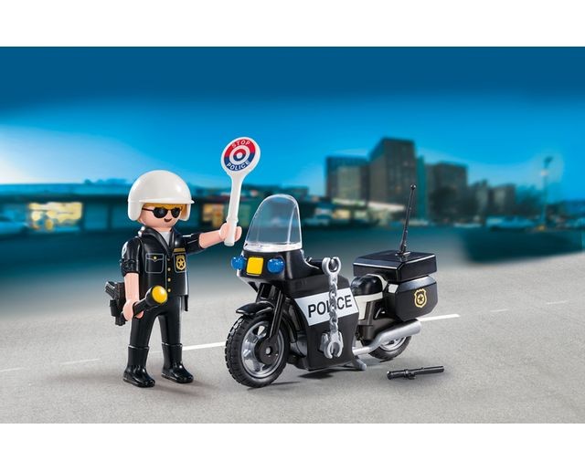 Playmobil Valisette Motard de Police - 5648