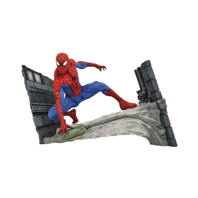 Diamond Select Toys - Marvel Comic Gallery - Statuette Spider-Man Webbing 18 cm Diamond Select Toys  - figurine POP marvel Films et séries