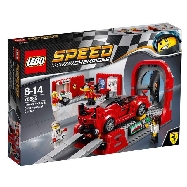 Briques Lego Lego Le centre de développement de la Ferrari FXX K - 75882