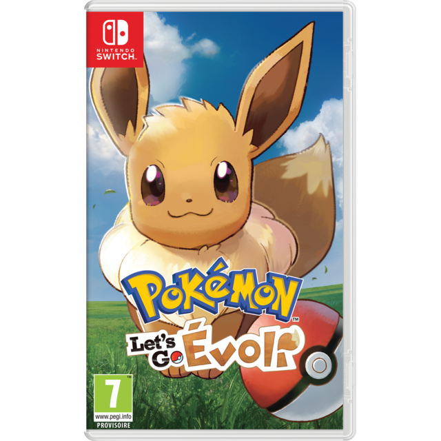 Nintendo - Pokémon : Let's Go, Évoli - Jeu Switch Nintendo   - Jeux Switch