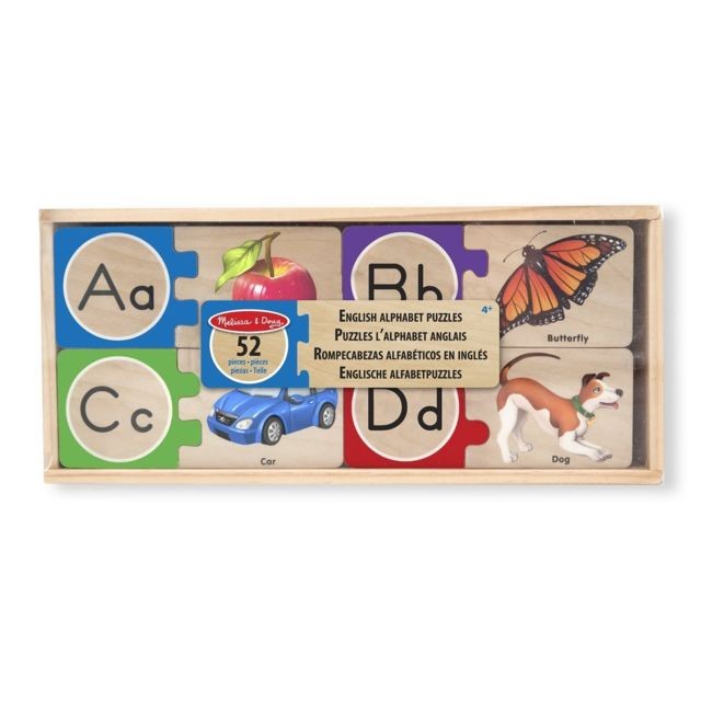 Melissa & Doug Puzzle Alphabet Anglais