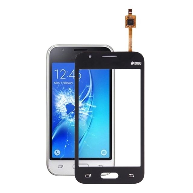 Autres accessoires smartphone Wewoo Pour Samsung Galaxy J1 Mini noir / J105 écran tactile (seul sans le LCD) Digitizer Assemblée pièce détachée