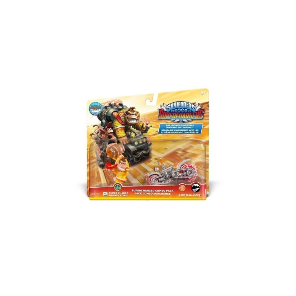 Activision Figurines Turbo Charge Donkey Kong + Barrel Blaster Skylanders Superchargers