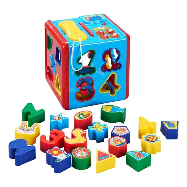 Carrefour Baby Cube multi activités éléctronique pour bébé - Multicolore