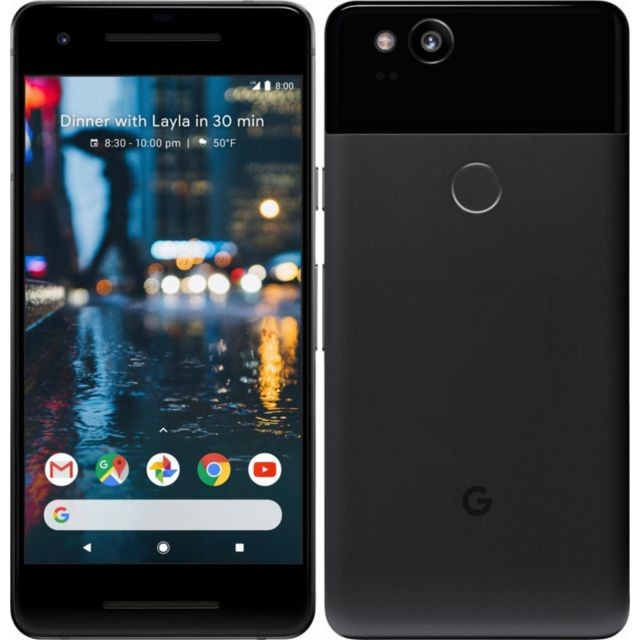 GOOGLE - Pixel 2 - 128 Go - Noir - Smartphone Android GOOGLE