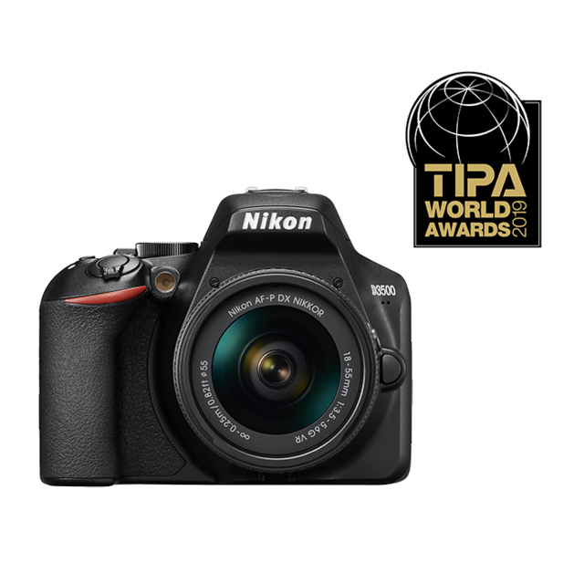 Reflex Grand Public Nikon Kit D3500 + AF-P DX 18-55 VR