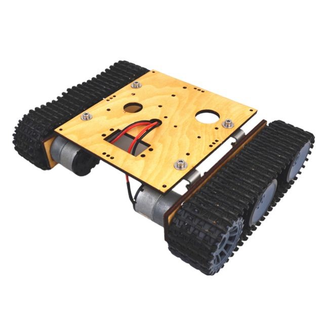 marque generique - kits de robot bricolage châssis en alliage marque generique  - Roue en bois
